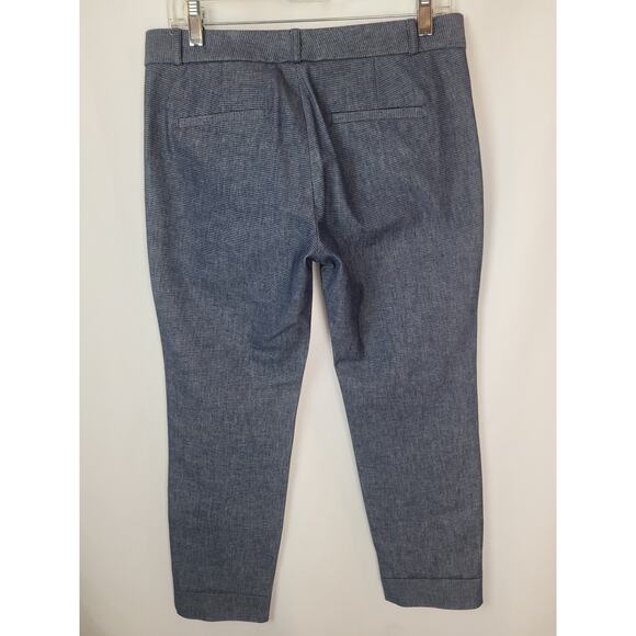 Banana Republic Sloan Fit Denim Style Straight Leg Ankle Crop Pants Sz 6 Petite - Picture 8 of 10